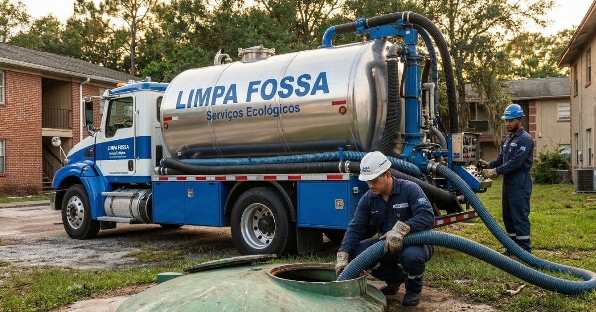 limpa fossa cidade ocidental