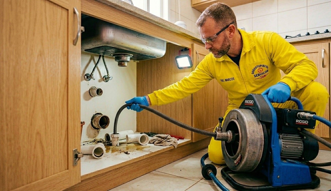 Desentupidora de ralo em Brasília DF atendimento profissional 24 horas